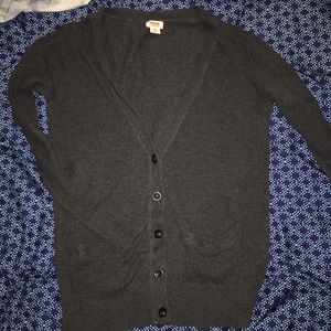Dark grey cardigan